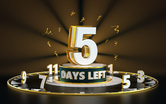 5 Days Left Promotional Background: A Practical Tool for Timely, Focused Communication