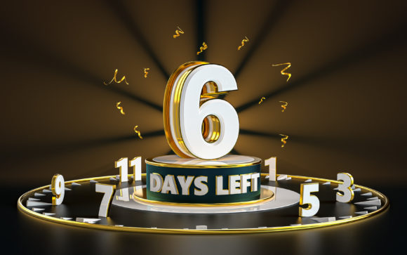 6 Days Left Promotional Background: A Strategic Tool for Intentional Urgency
