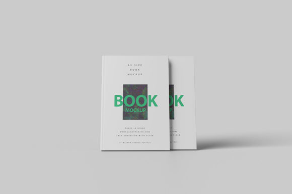 A5 Size Book Mockup