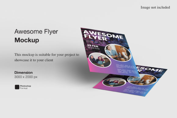 Awesome Flyer Mockup: Realistic, Ready-to-Use Presentations