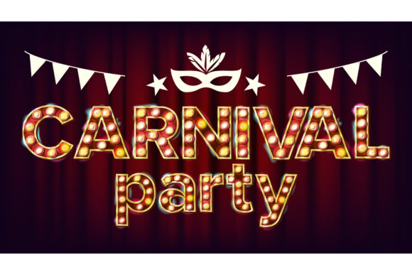 Carnival Party Poster Vector. Carnival: A Practical Evaluation Guide