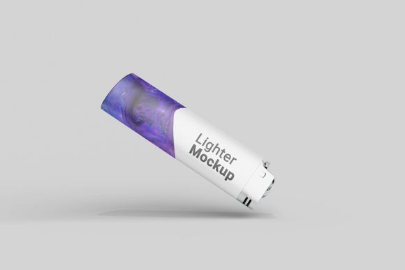 Floating Lighter Mockup