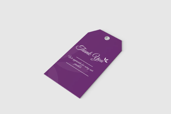 Label Tag Mockup: Clean, Confident Typography
