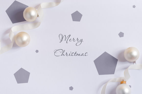 Merry Christmas Silver Mockup: A Versatile Asset for Seasonal Design and Brand Expression