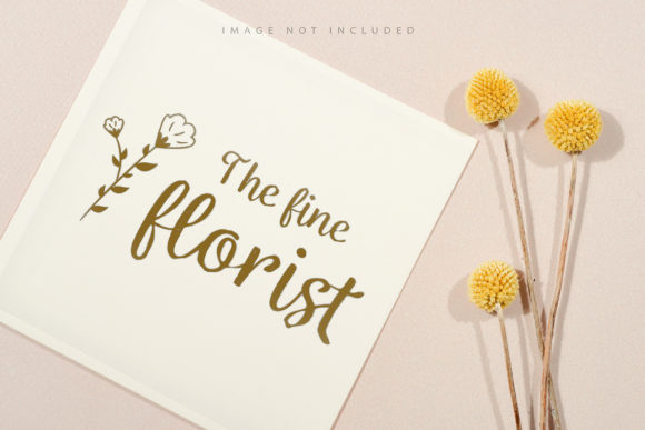Mockup with Blank Paper Sheet Card