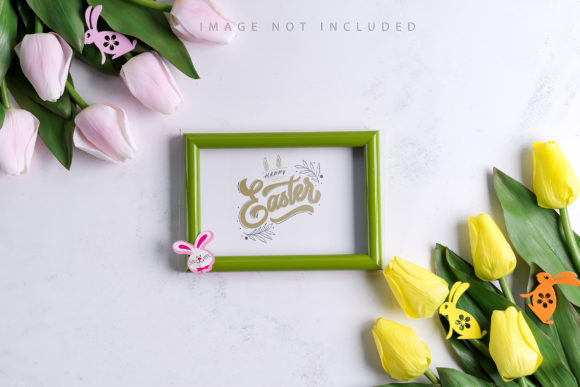 Photo Frame Mockup with Spring Tulips: A Practical Asset for Visual Storytelling