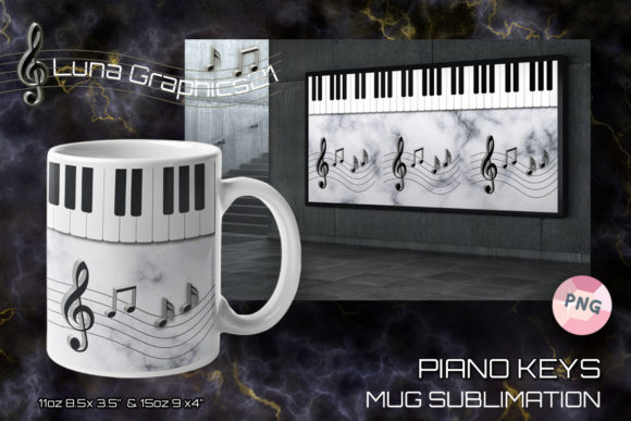 Piano Keys 11oz 15oz Coffee Mug: A Strategic Tool for Focused Work and Intentional Presence
