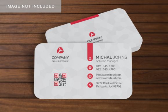 Realistic Business Card Mockup V2