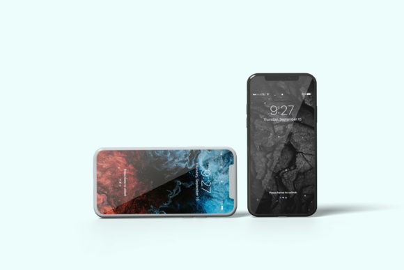 Realistic Smartphone Mockup Template