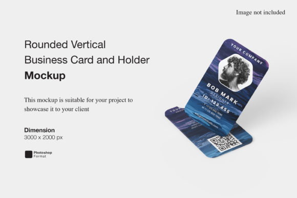 Rounded Vertical Business Card and Holde: A Thoughtful Shift in Professional Identity