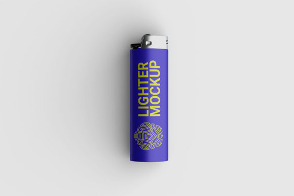 Small Lighter Mockup: Realistic Product Visualization